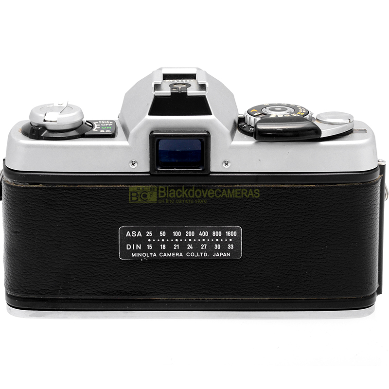 Minolta XG 1 silver dettaglio superiore comandi