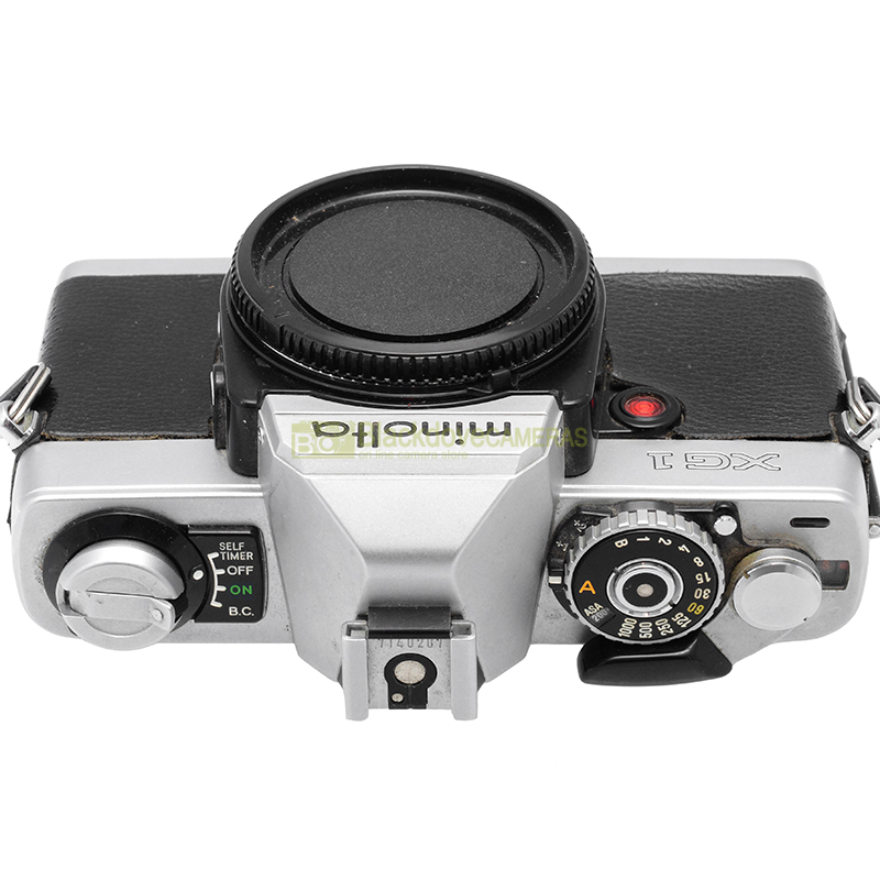 Minolta XG 1 silver retro e mirino