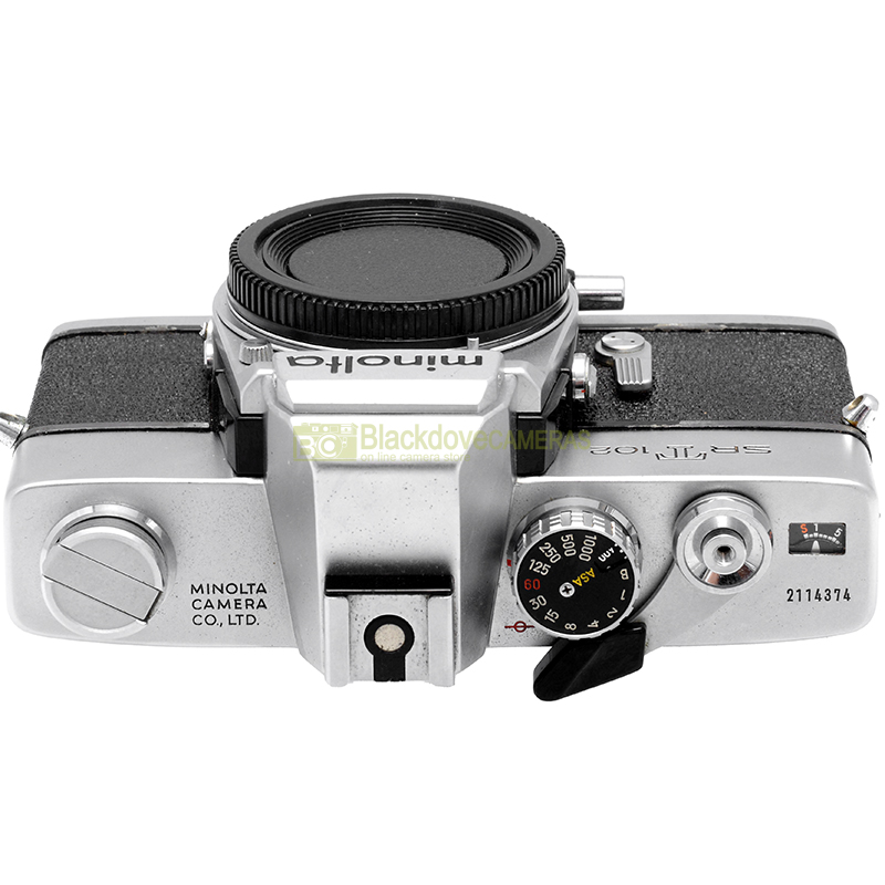 Minolta SRT 102 silver retro e mirino