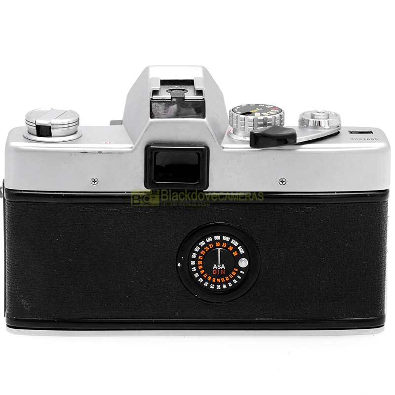 Minolta SRT-MC II silver dettaglio superiore comandi