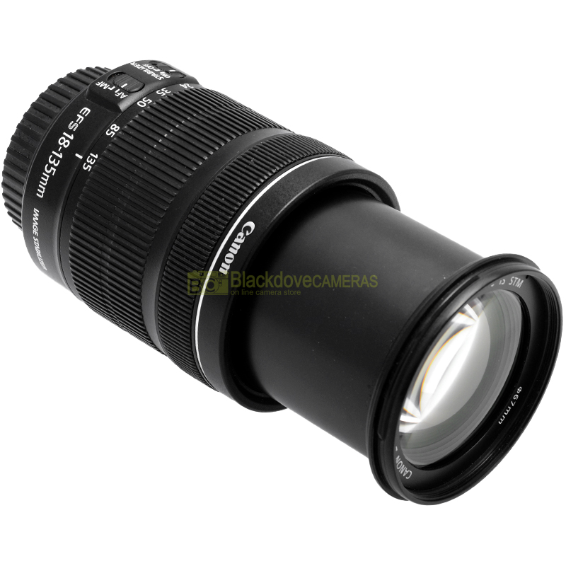 Canon EF-S 18-135mm dettaglio lenti