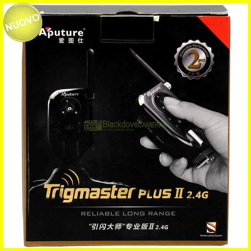 Aputure TXII-Set Trigmaster Plus II per Canon Nikon Pentax Olympus