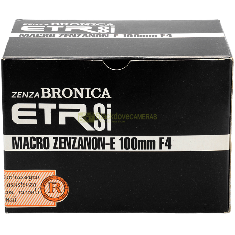 Zenza Bronica Macro Zenzanon-E 100mm f4 vista completa