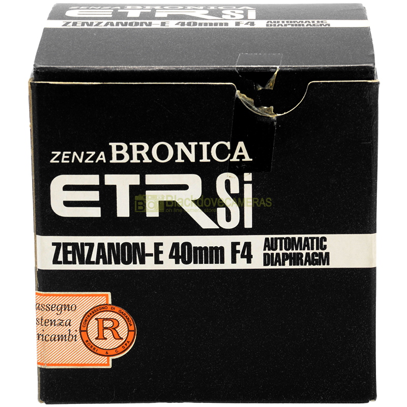 Zenzanon-E 40mm f4 vista completa