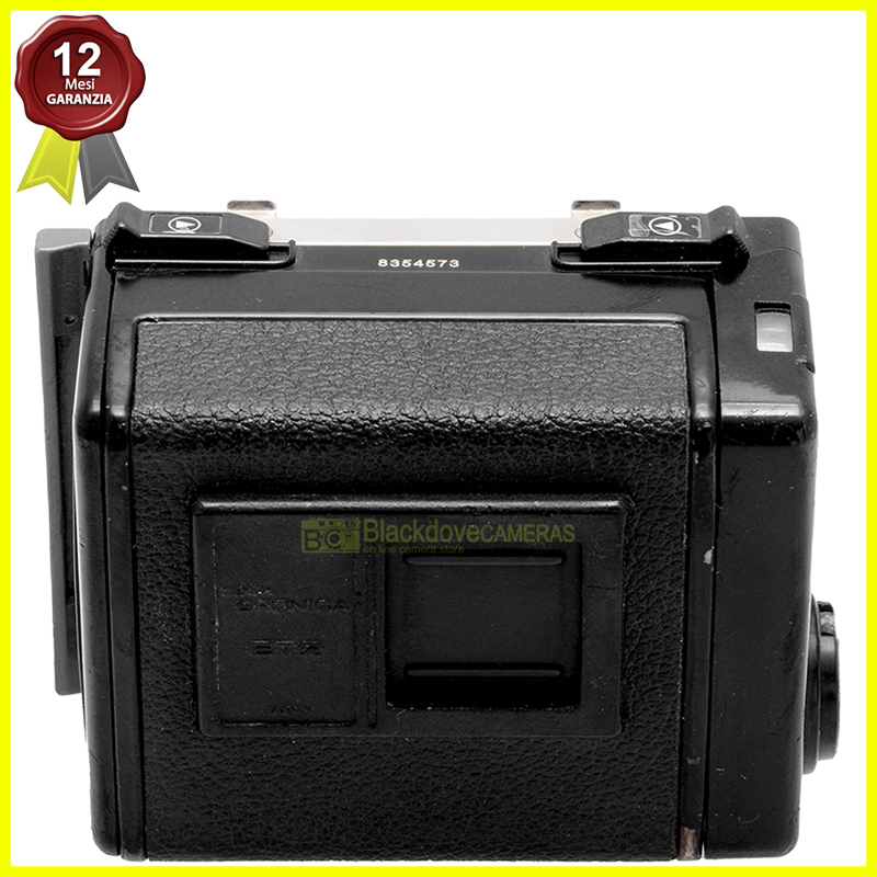 Zenza Bronica Film back EI 120 magazzino originale volet e film holder per ETRSi