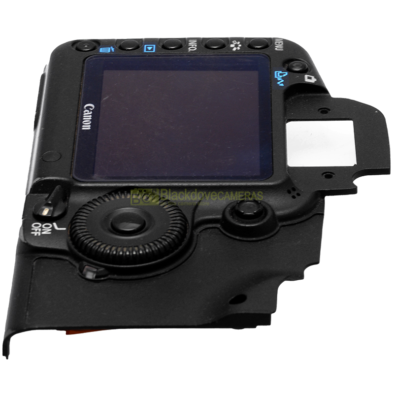 Canon 5D Mark II dorso posteriore comandi