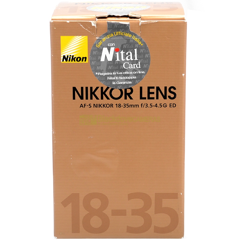 Nikon 18-35mm f/3.5-4.5G ED vista completa
