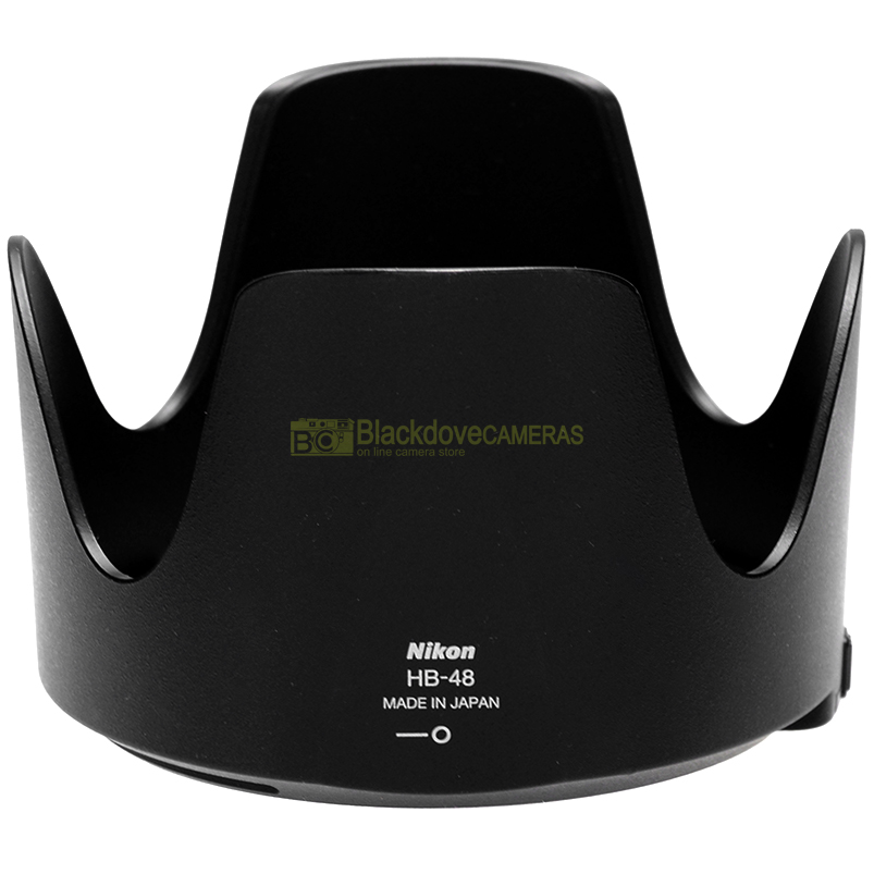 Nikon AF-S Nikkor 70-200mm f/2.8G ED VR II – vista laterale del teleobiettivo