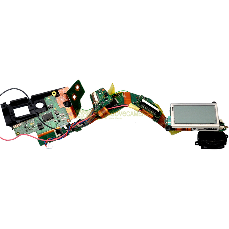 Nikon D1X gruppo mirino superiore vista 2