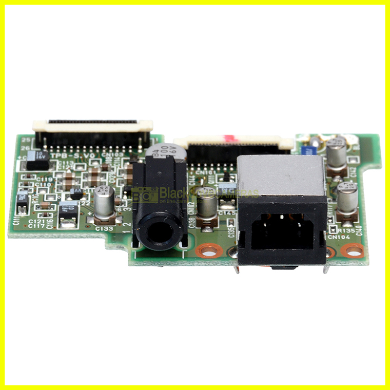 Nikon D1X modulo Video Out e DC In con circuito porta alimentazione board ricambio originale