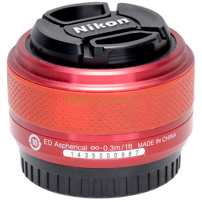 Nikon 1 Nikkor 11-27.5mm nero attacco posteriore