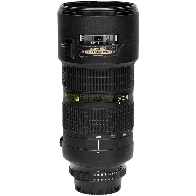 Nikon AF-D Nikkor 80-200mm f/2.8 ED vista 1