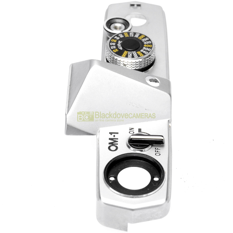 Olympus OM‑1 top cover silver vista 4