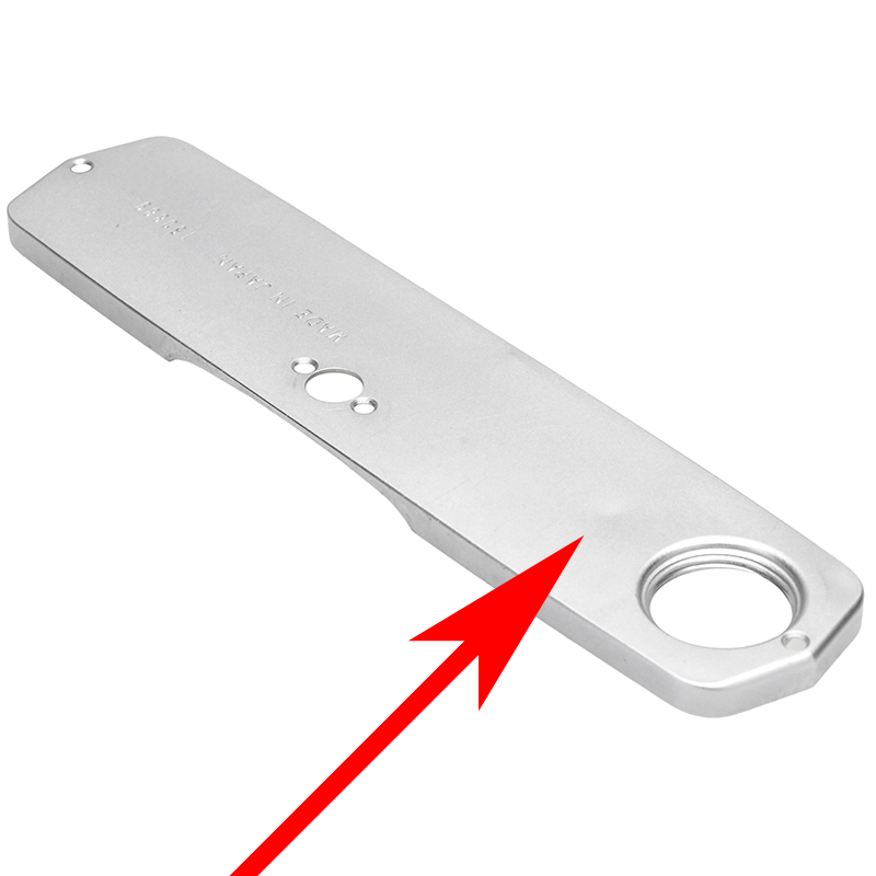 Fondello Olympus OM‑1 silver vista 3