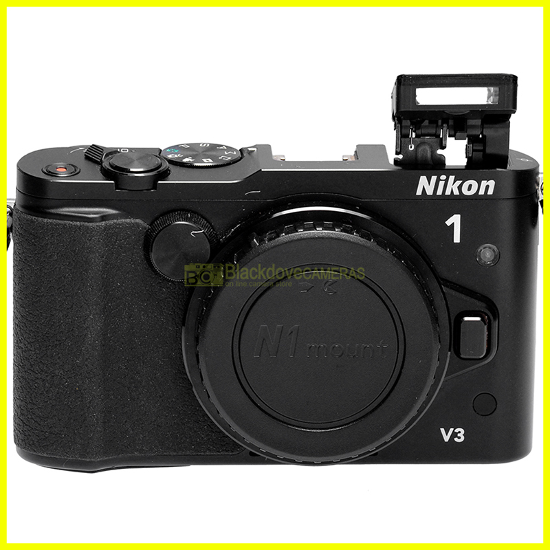Nikon 1 V3 body fotocamera digitale mirrorless corpo macchina nero