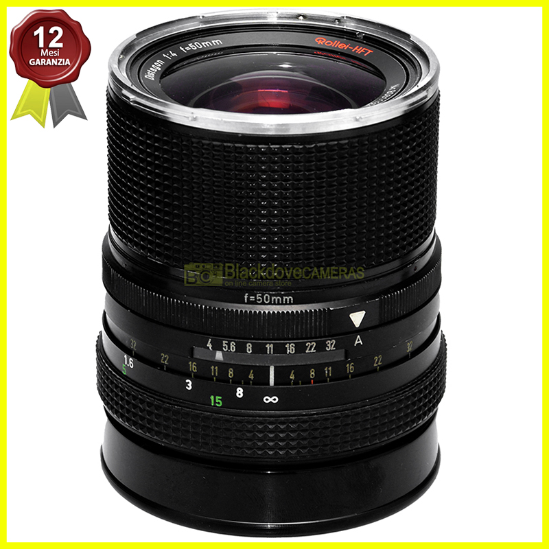 Rollei HFT Distag 50mm f4 obiettivo per Rolleiflex 6x6 serie 6000 medio formato