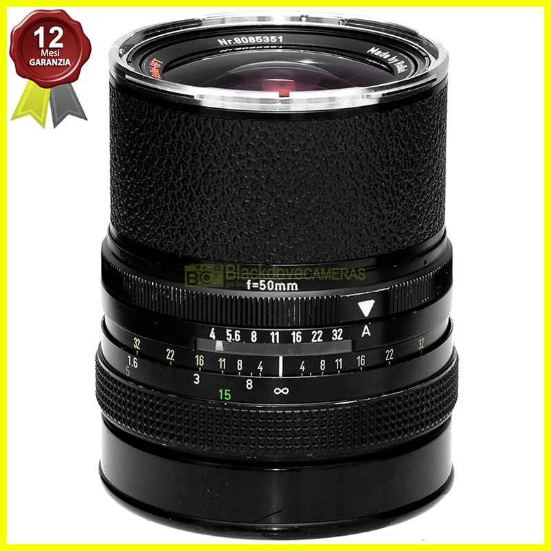 Rollei HFT Distag 50mm f4 obiettivo per Rolleiflex 6x6 serie 6000 medio formato