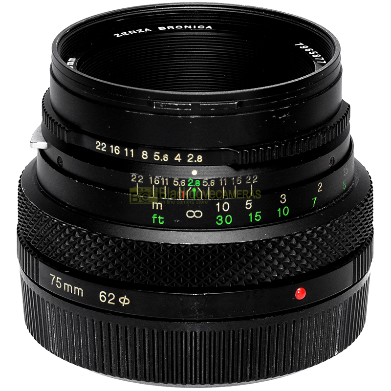 Zenzanon E II 75mm f2.8 vista 1