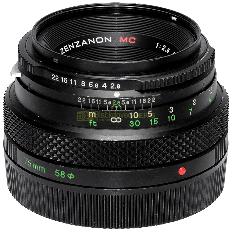 Zenzanon-E 75mm f2.8 MC vista 1