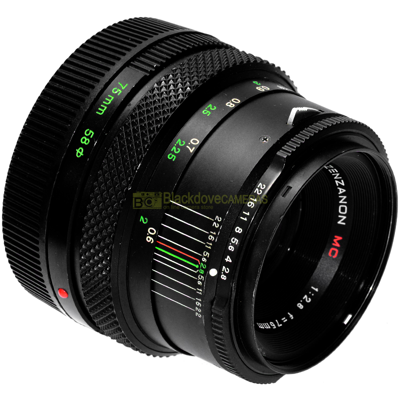 Zenzanon-E 75mm f2.8 MC vista 3