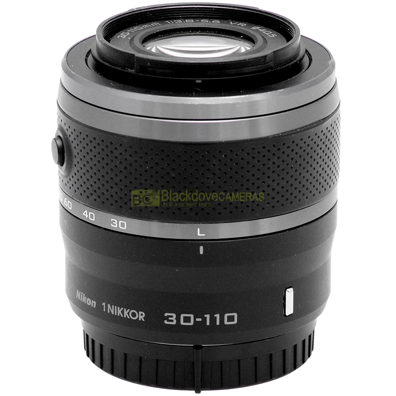 Nikon 1 Nikkor 30-110mm VR vista laterale