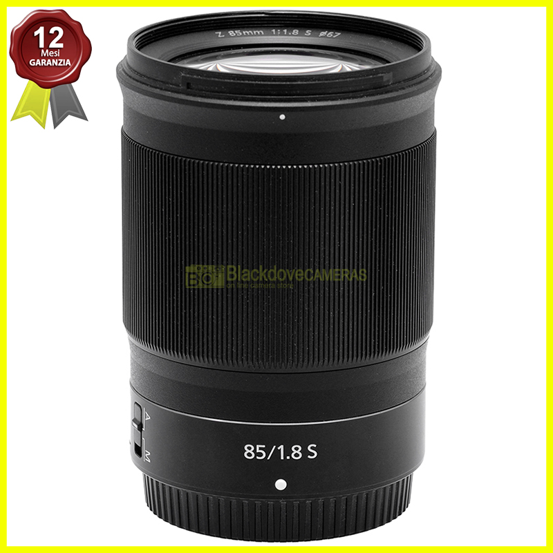 Nikon Z Nikkor 85mm f1.8 S obiettivo full frame FX per mirrorless Z