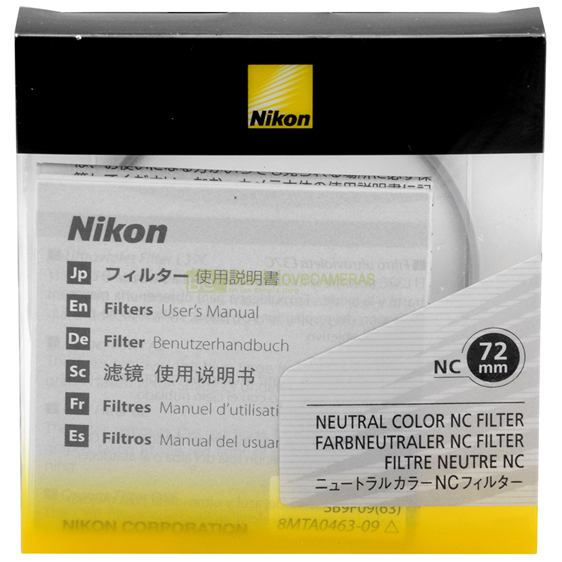 Nikon NC Filter 72mm vista 2