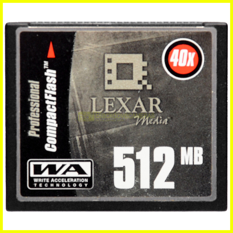 Lexar Professional 512MB Compact Flash 40x CF scheda di memoria