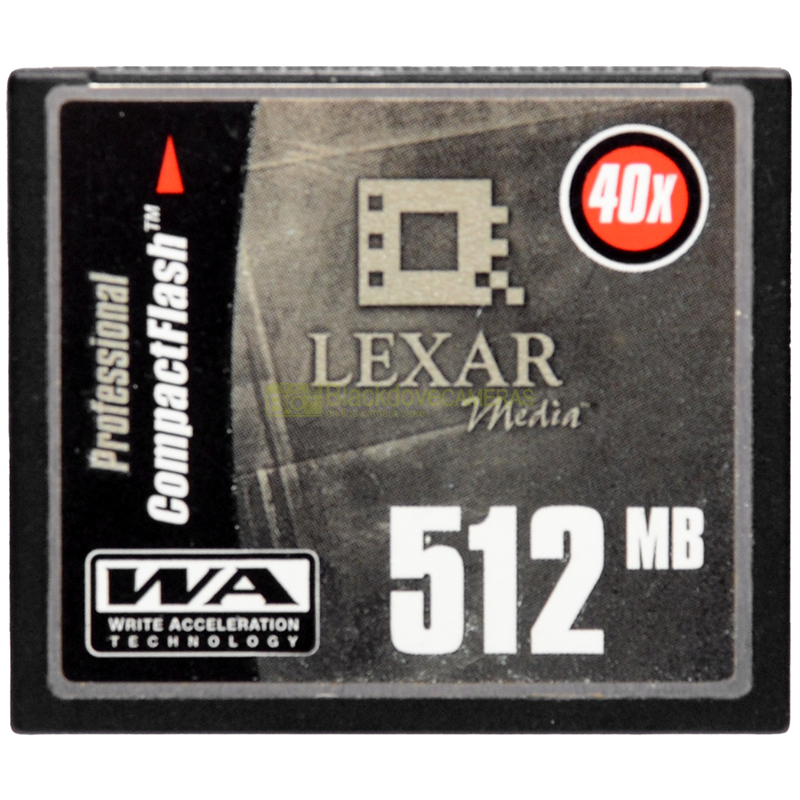 Lexar Professional 512MB CF vista 1