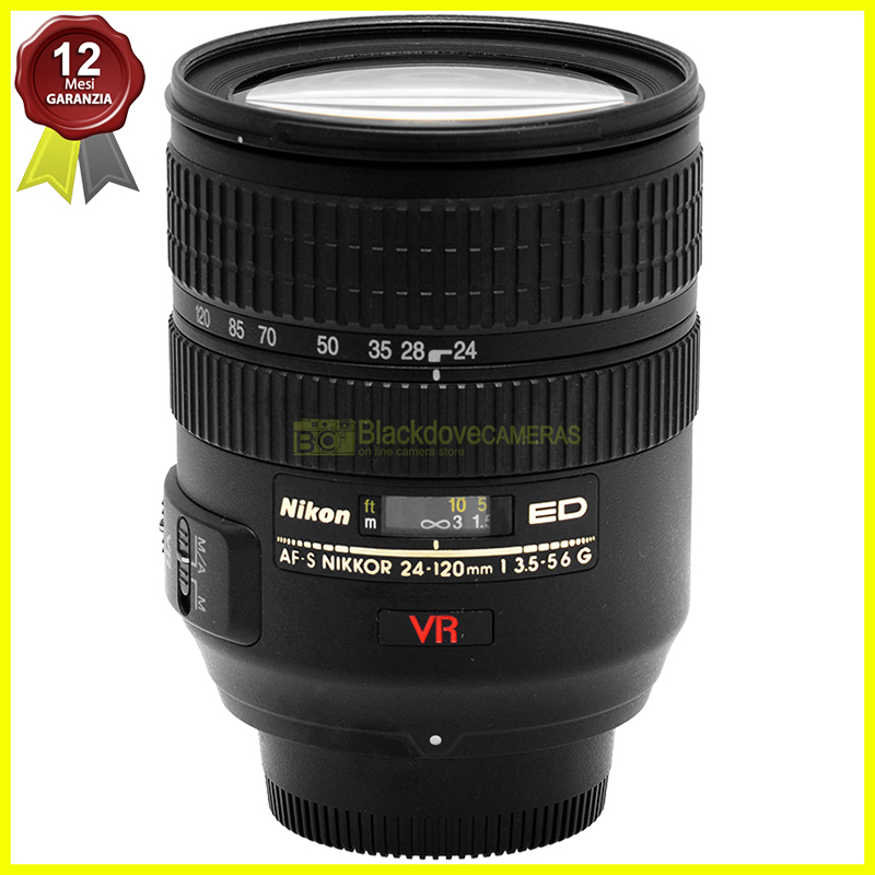Nikon AF-S Nikkor 24-120mm f/3.5-5.6 G ED VR Obiettivo Zoom FX per Reflex Testato