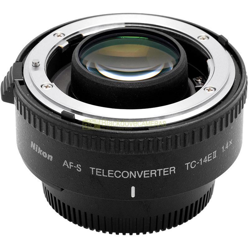 Nikon TC 14E II AF S Teleconverter 1.4x Moltiplicatore Tele per Nikkor vista frontale
