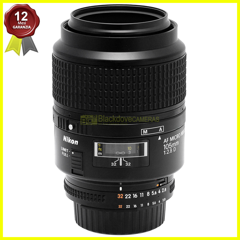 Nikon AF-D Micro Nikkor 105mm f/2.8 – vista principale