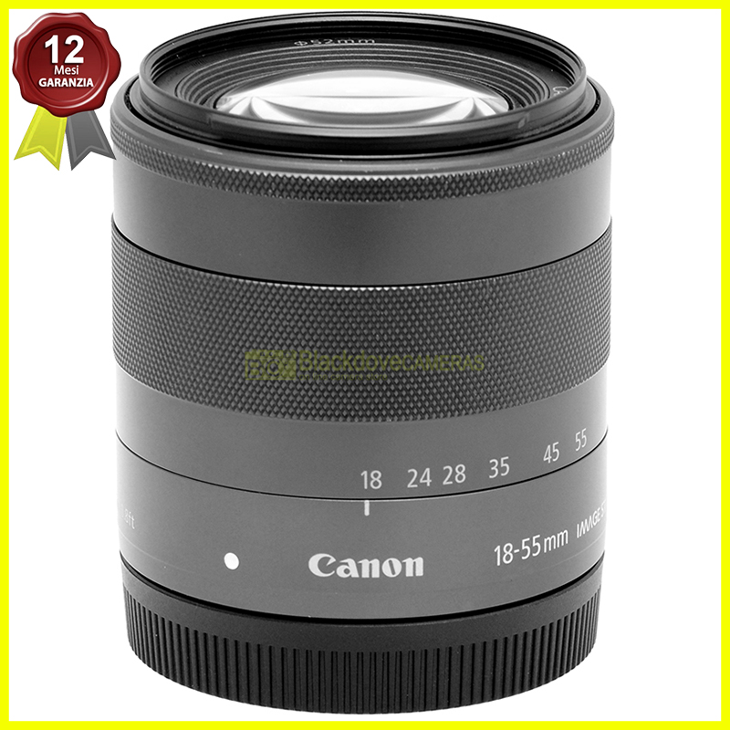 Obiettivo Canon EF-M 18/55mm f/3,5-5,6 IS STM per fotocamere mirrorless digitali