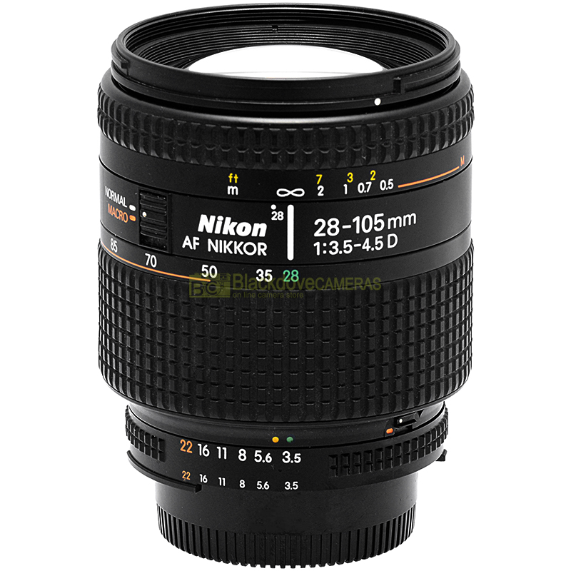 Nikon AF 28-105mm D Macro vista frontale