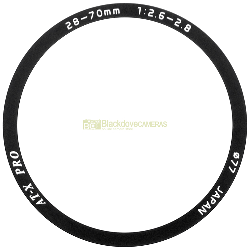 Front ring Tokina AT-X Pro vista laterale