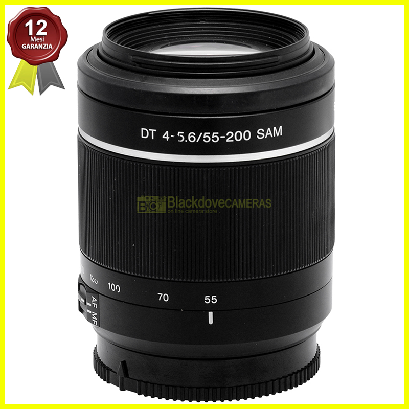 Sony AF 55-200mm f/4-5.6 DT SAM Obiettivo Teleobiettivo Zoom Sony Alpha A-Mount