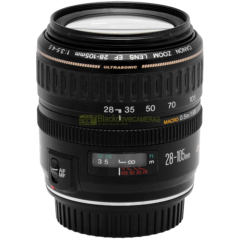 Canon EF 28-105mm f/3.5-4.5 II USM vista laterale