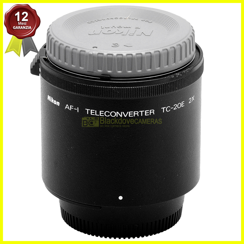 Nikon TC-20 E AF-S Tele Converter 2x. Moltiplicatore 2x per teleobiettivi Nikkor