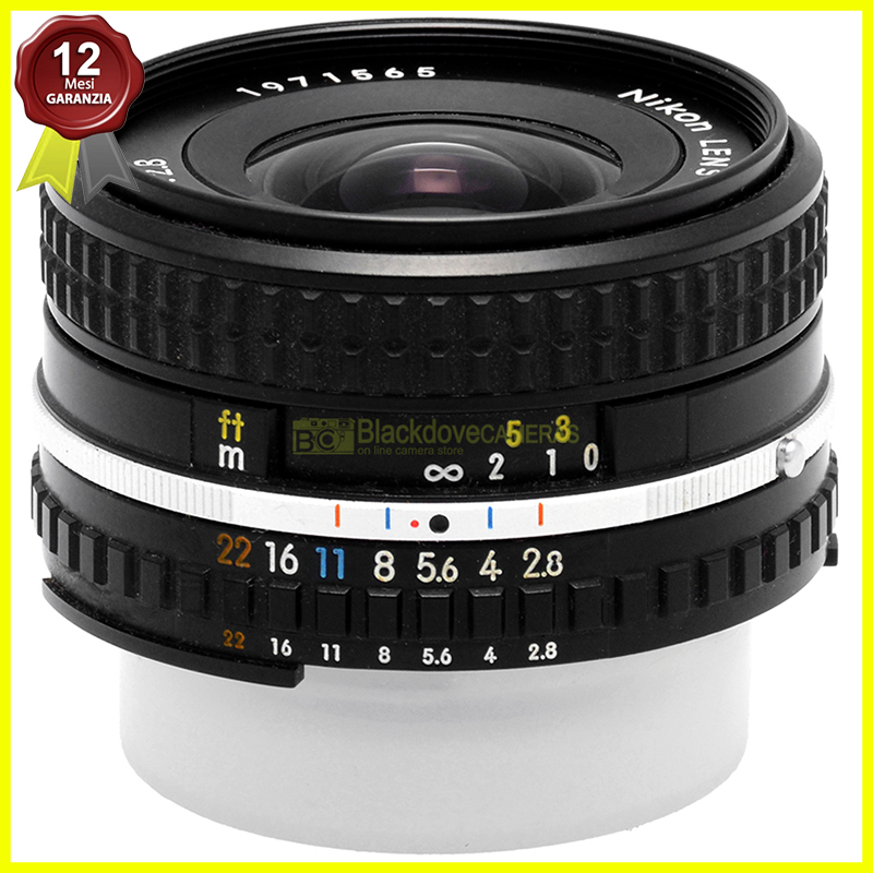 Nikon AI‑S 28mm f/2.8 E Obiettivo Grandangolare Manuale per fotocamere Reflex