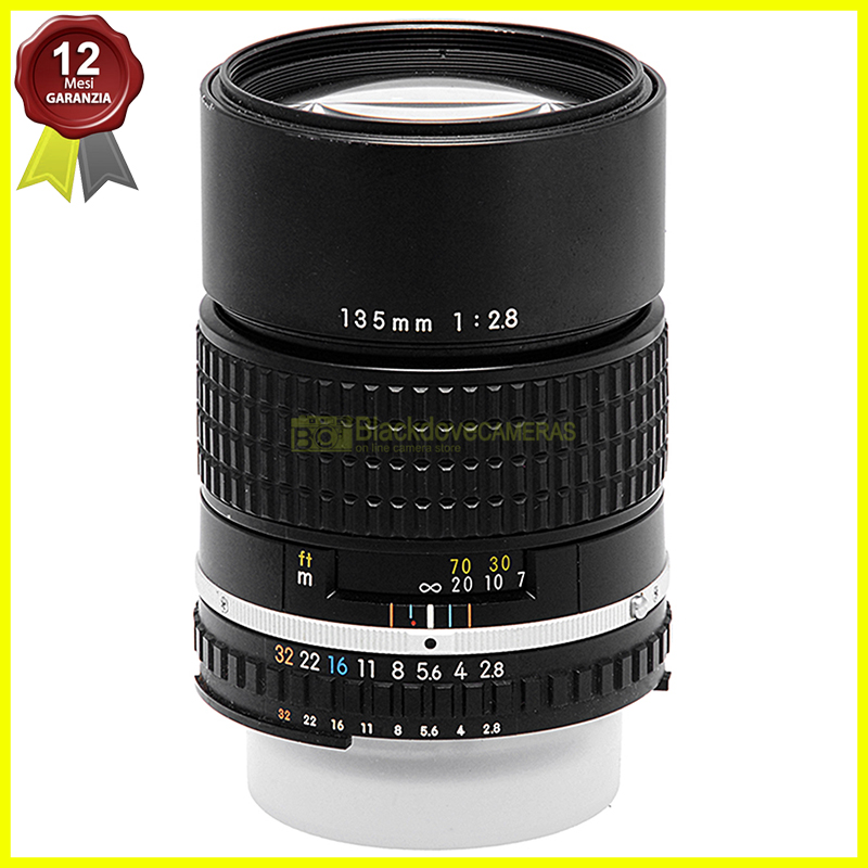 Obiettivo Nikon AI-S 135mm f2,8 E Tele obiettivo per fotocamere reflex