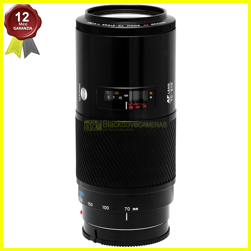 Minolta 70 210mm f/4 AF A Mount Teleobiettivo 70 210/4 per Alpha Full Frame