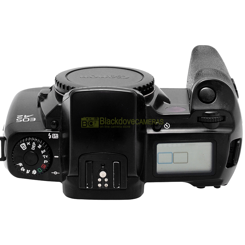 Canon EOS 5 A2e dettaglio comandi superiori