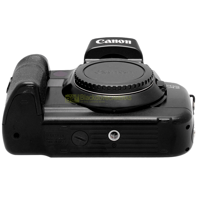 Canon EOS 5 A2e vista posteriore mirino LCD