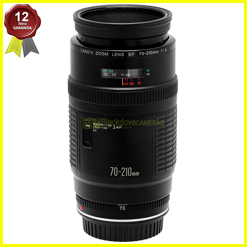 Canon EF 70 210mm f/4 Obiettivo Zoom Full Frame f4 Costante per EOS Reflex