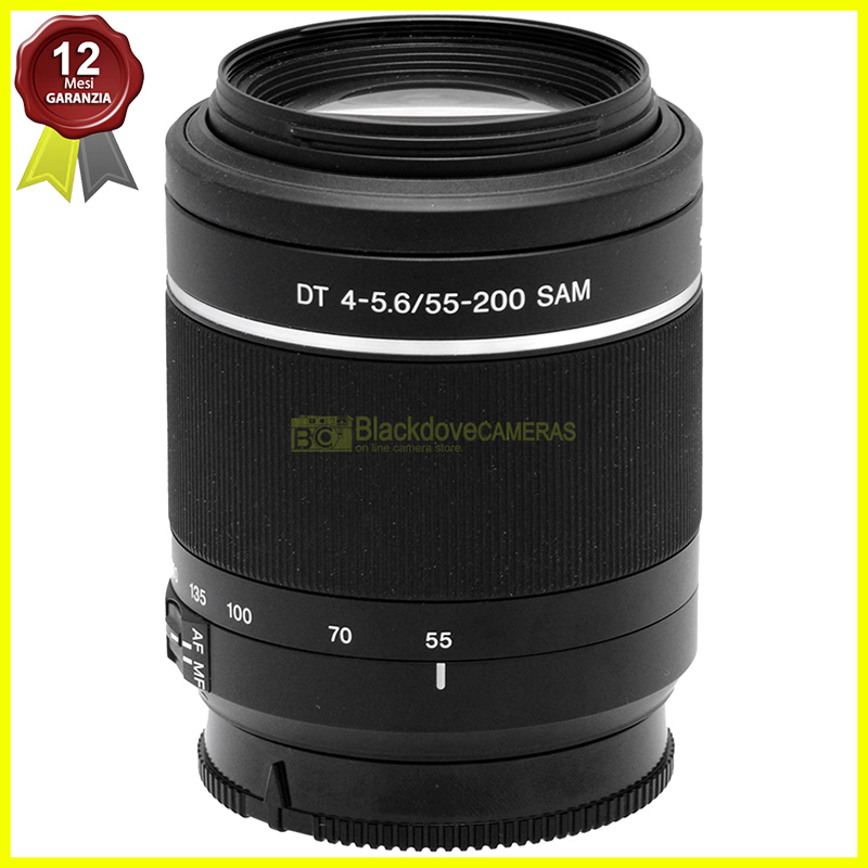Sony AF 55-200mm f/4-5.6 DT SAM Obiettivo Teleobiettivo Zoom Sony Alpha A-Mount