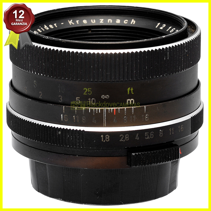 Rollei Schneider SL Xenon 50mm f/1.8 Obiettivo per Rolleiflex 35mm QBM