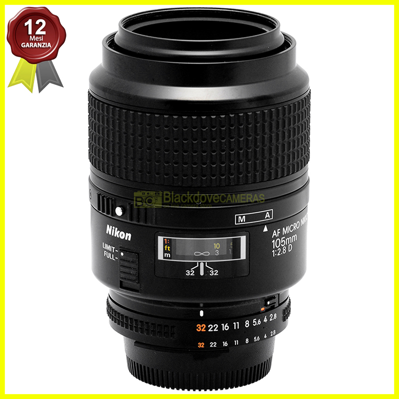 Nikon AF-D Micro Nikkor 105mm f/2.8 – vista principale