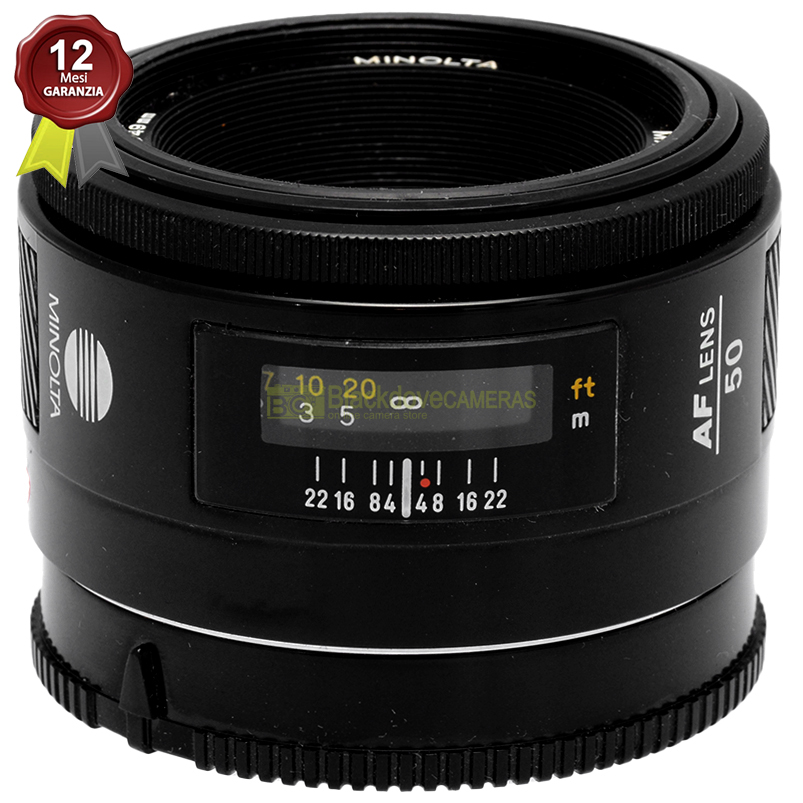 Minolta AF 50mm f/1.7 Obiettivo standard Luminoso per Sony A-Mount e Minolta AF