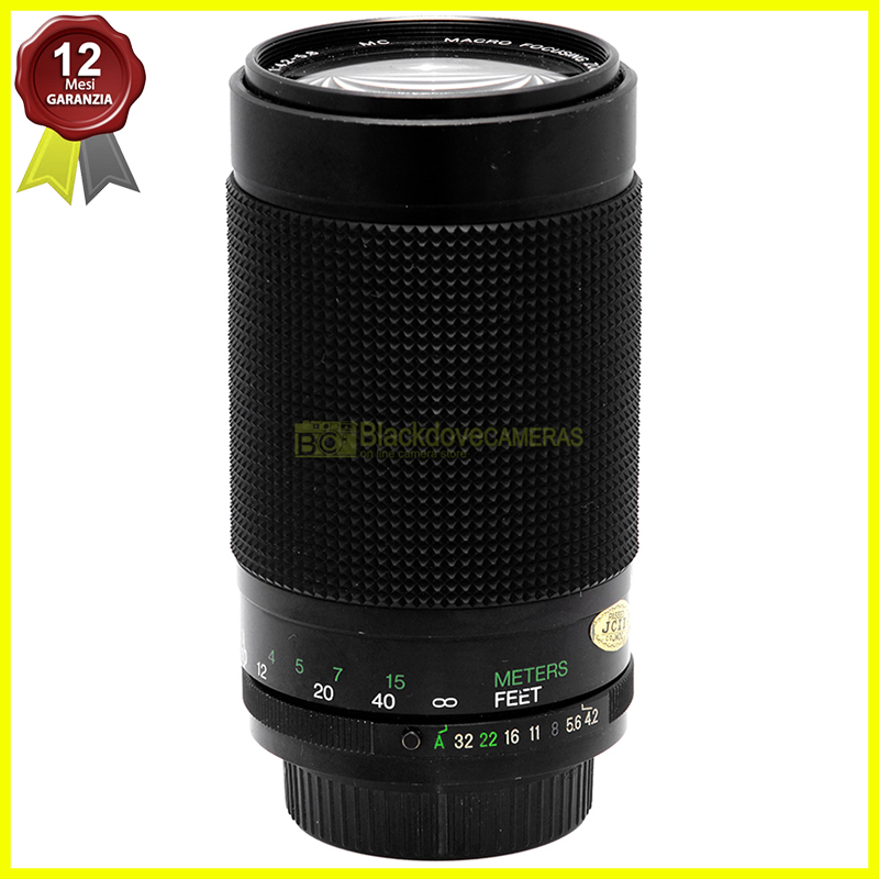 Vivitar zoom 70-300mm f/4.2-5.8 MC Macro 1:4 Pentax KA