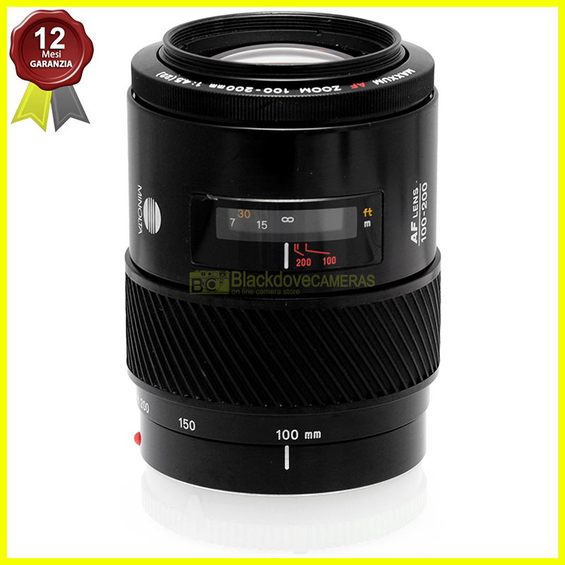 Minolta AF 100-200mm f/4.5 Obiettivo Full Frame A-Mount per Sony Testato